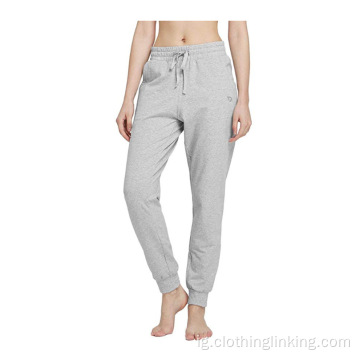 Smụ nwanyị Sweatpants nwere akpa